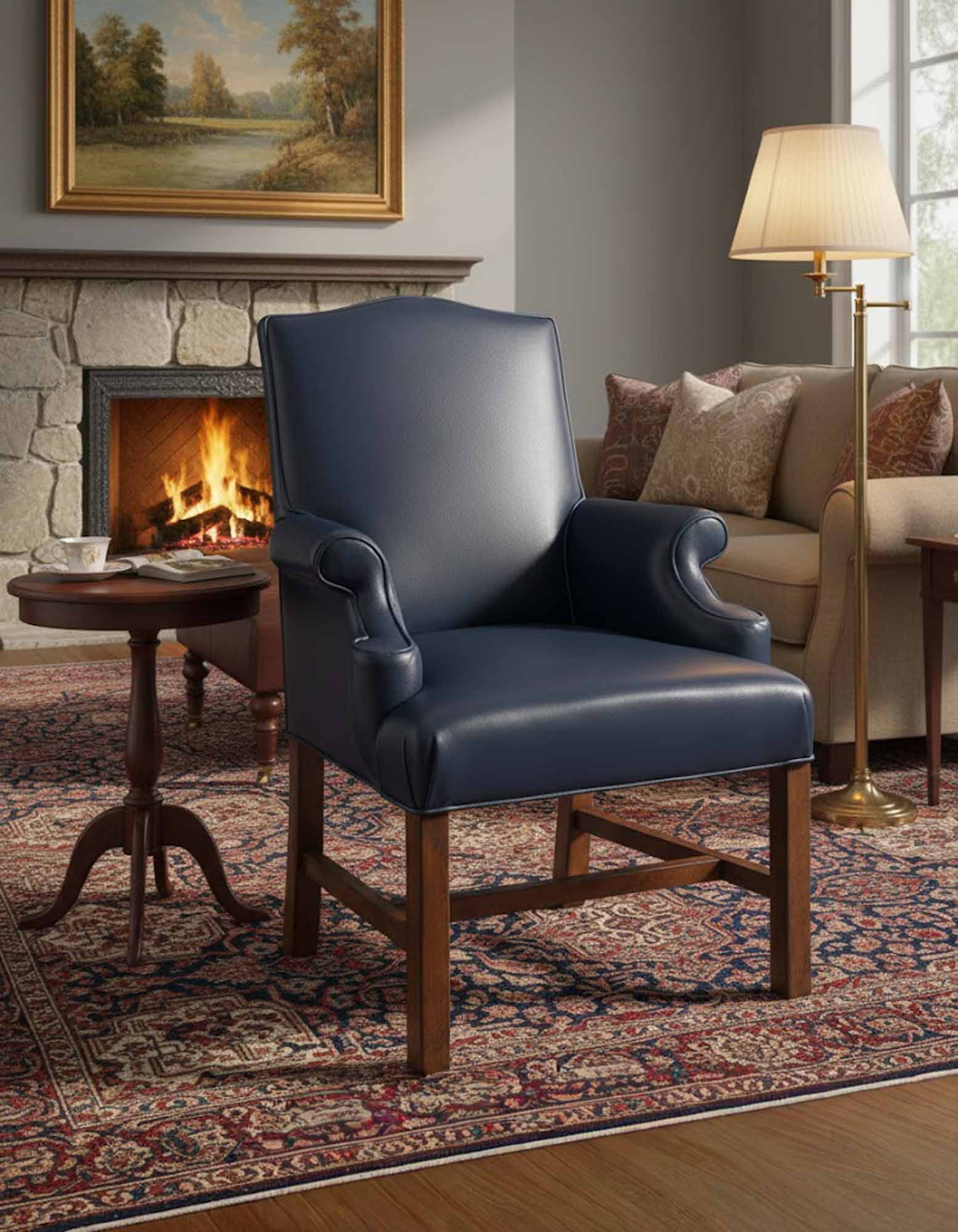 Terraza Leather Chair - Image 7