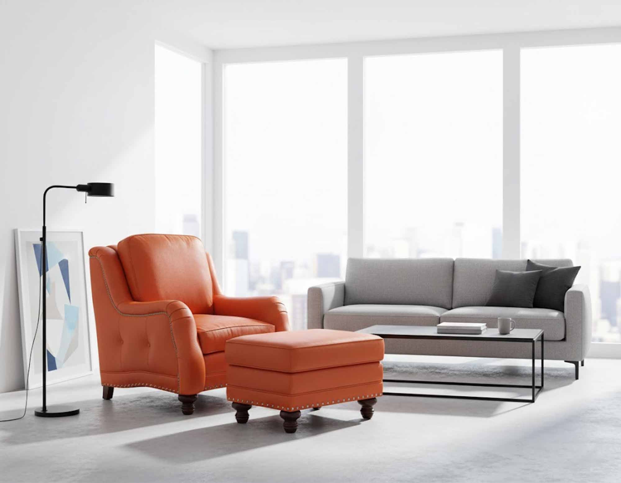 Thurston Leather Chair - Image 6