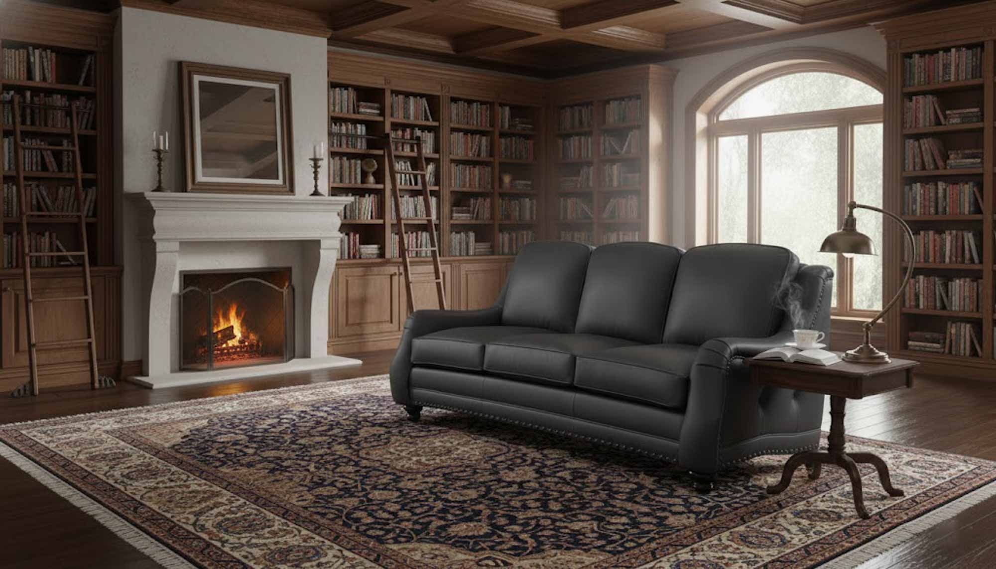Thurston Leather Sofa - Image 12
