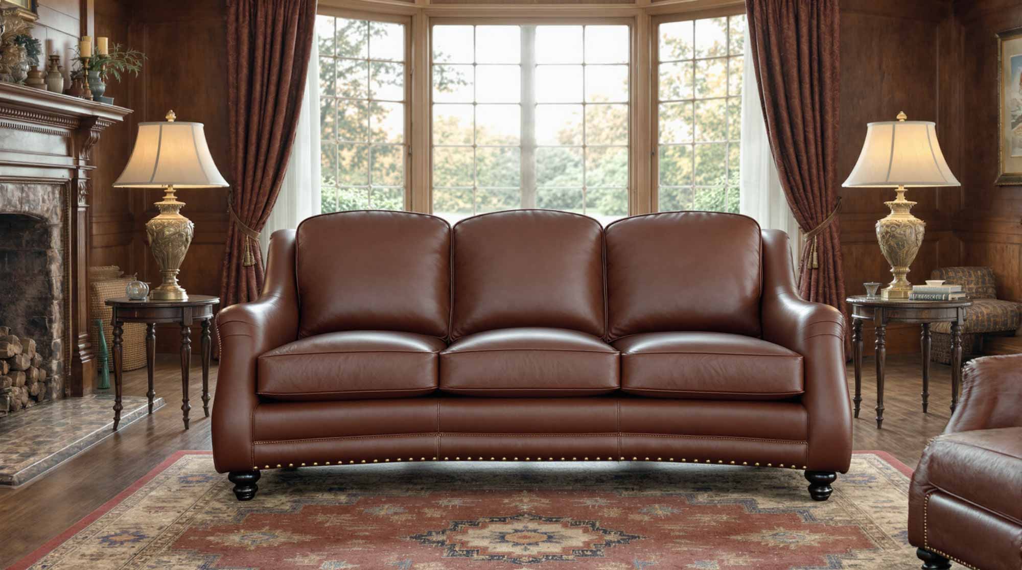 Thurston Leather Sofa - Image 8