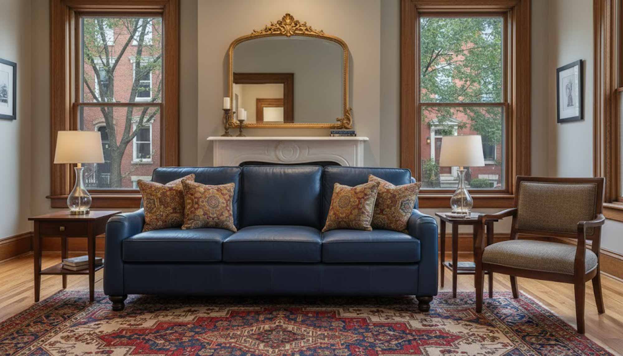 Thurston Leather Sofa - Image 9