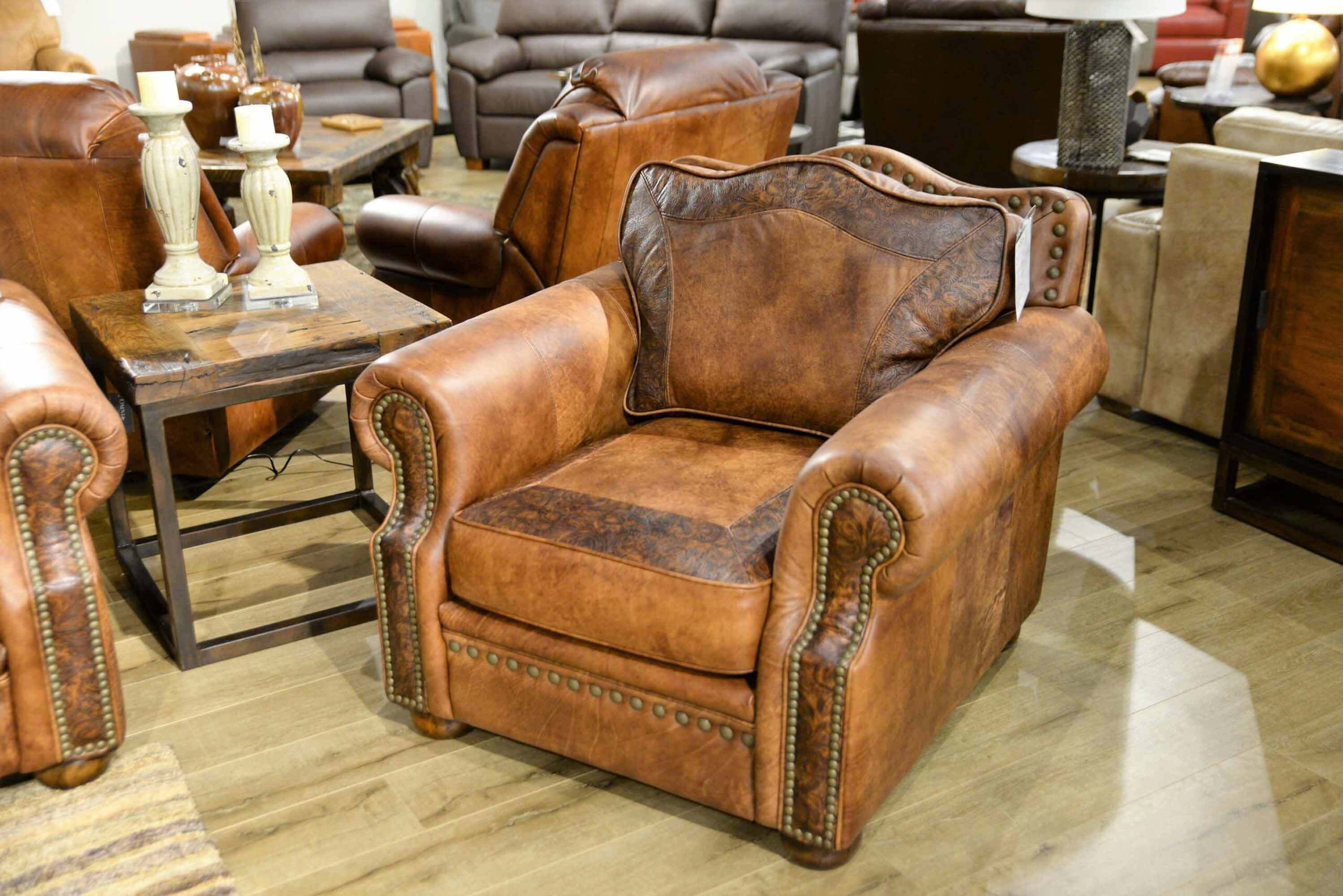 Tucson Leather Chair - Image 6