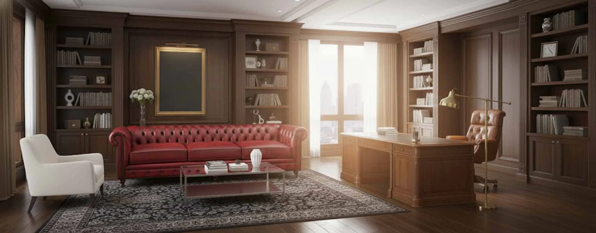 Valentino Leather Sofa - Image 4