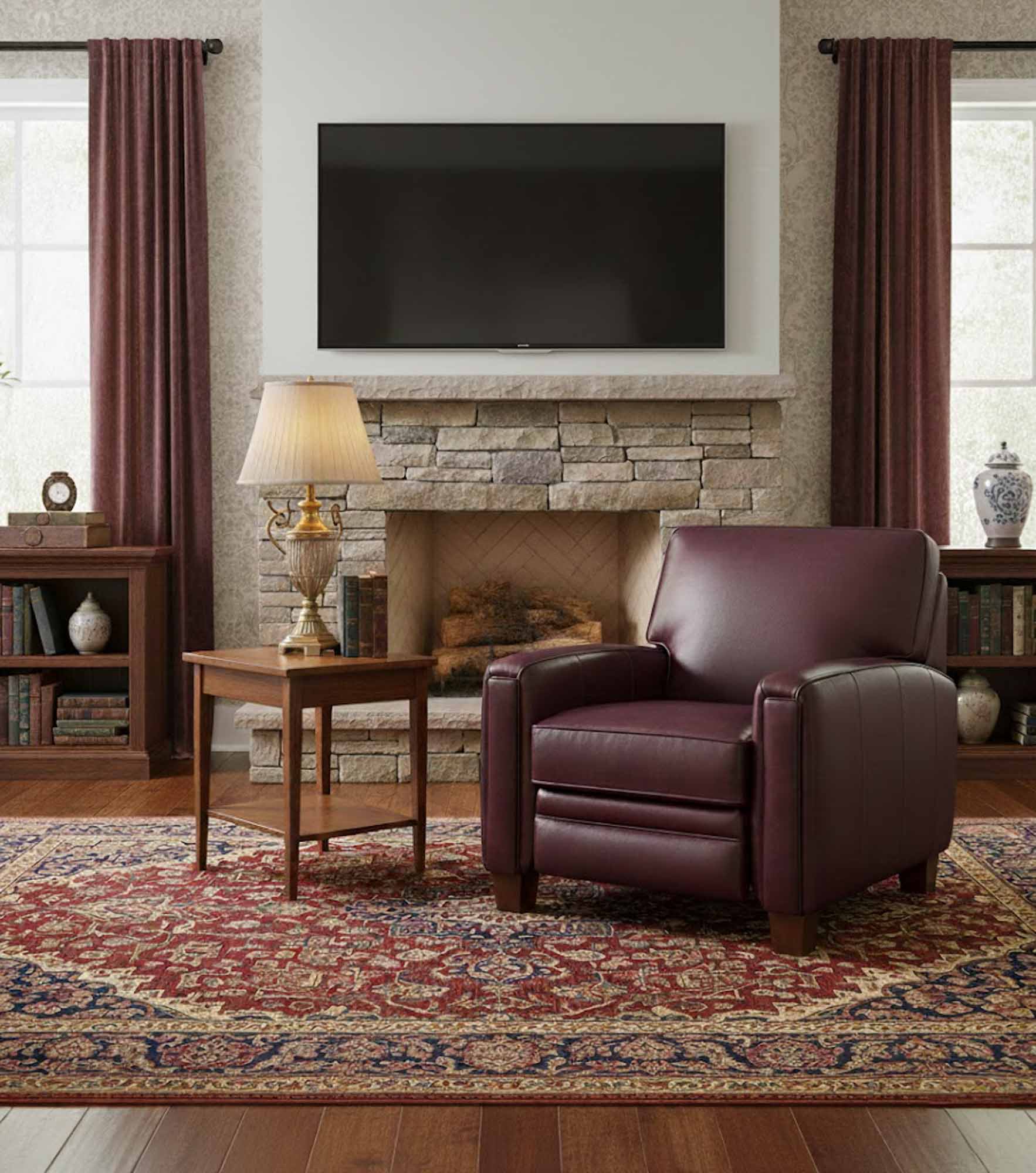 Vanderpump Leather Recliner - Image 10