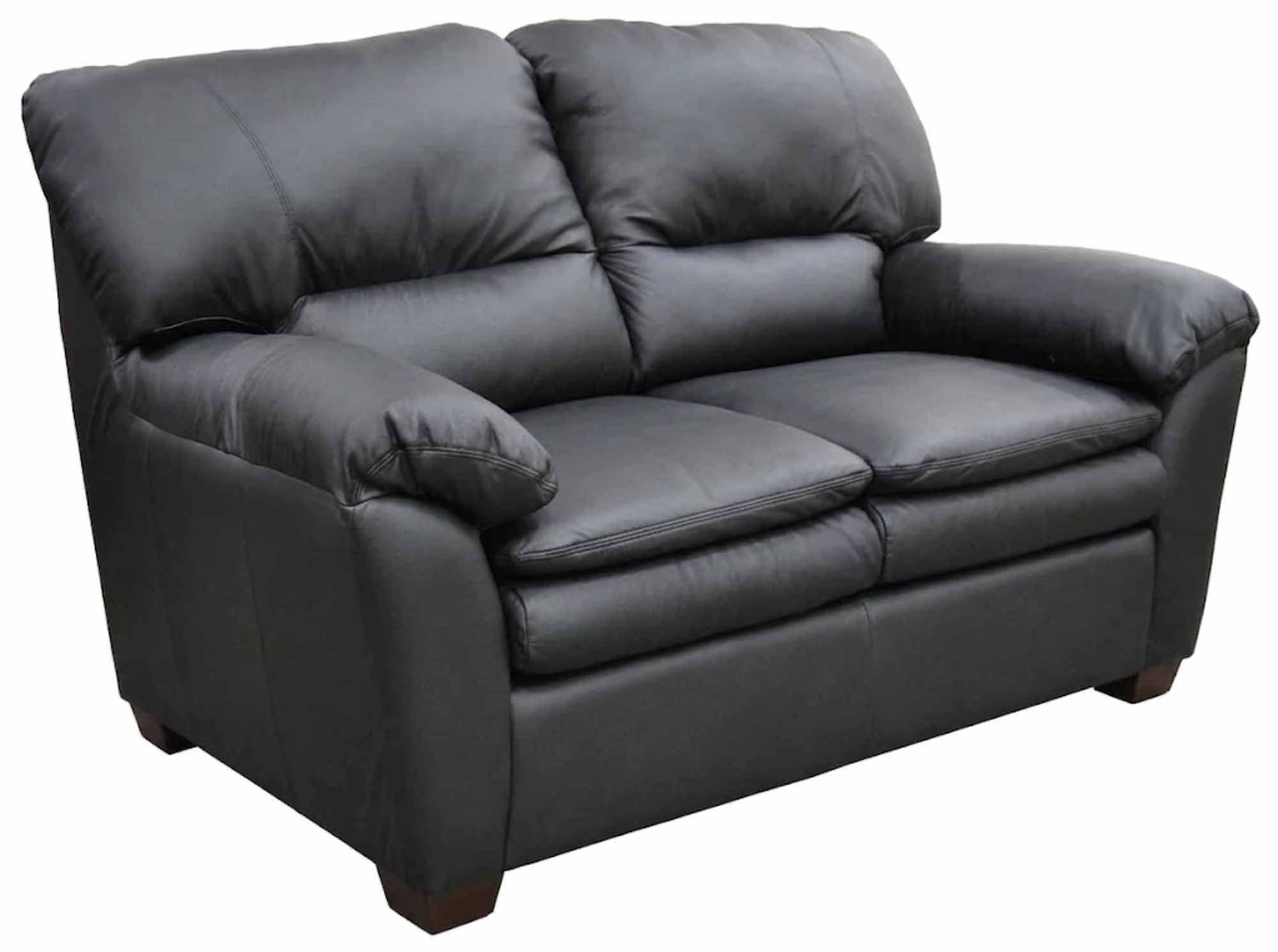 Vegas Leather Loveseat