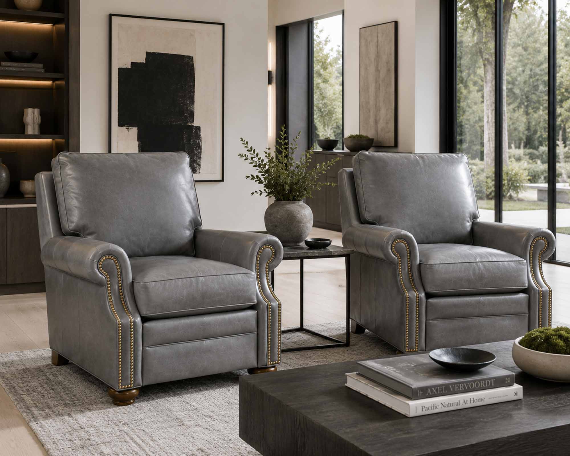 Warner Leather Recliner - Image 4