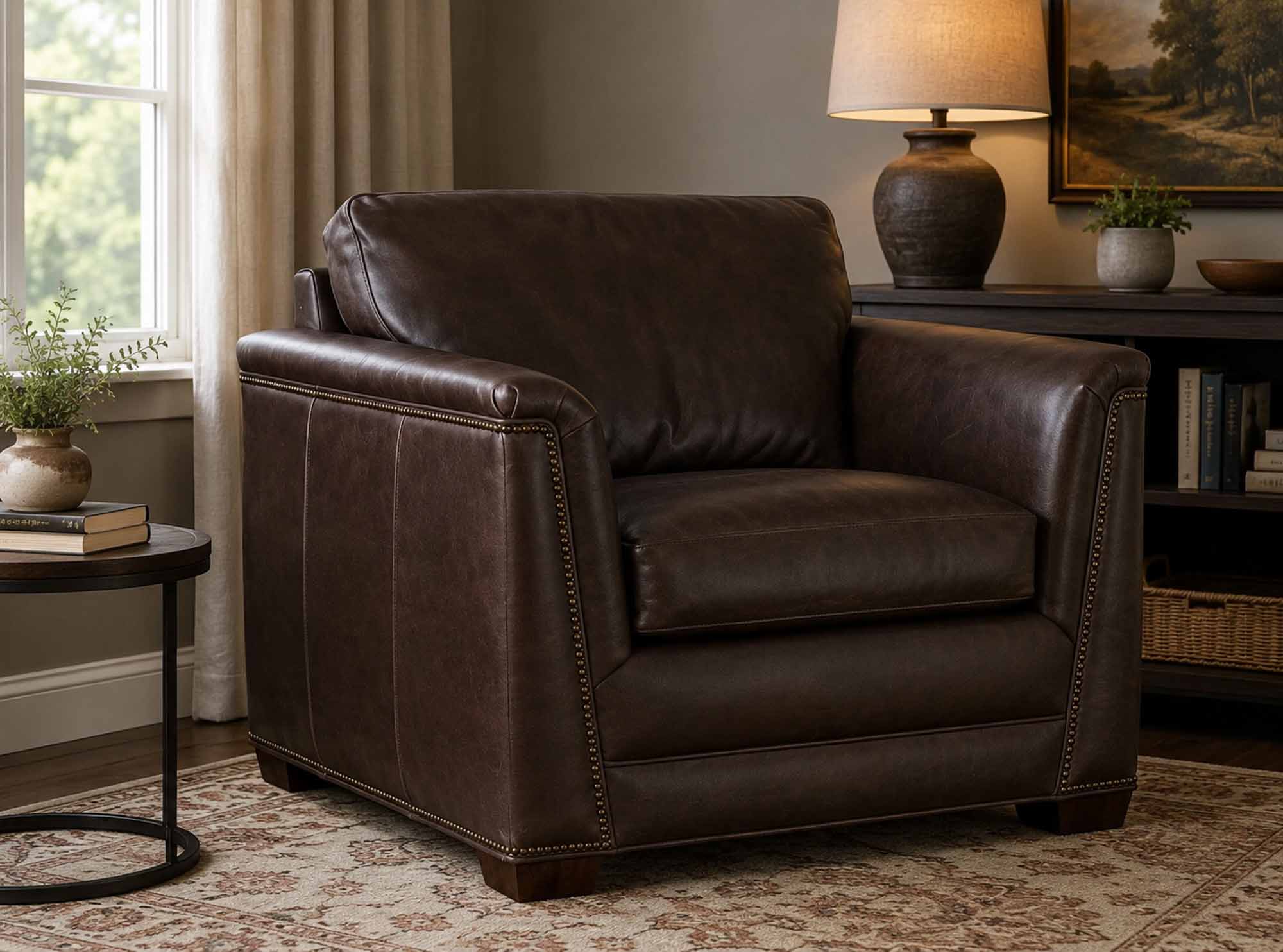 Winter Leather Chair - Image 9