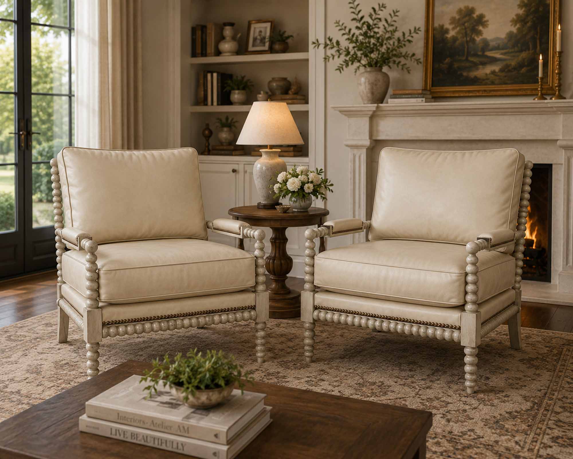 Witte Leather Chair - Image 3